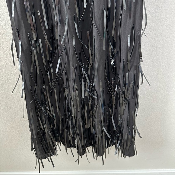 CULT GAIA Anisa Black Gown Maxi Dress SZ US 4 - Picture 10 of 11